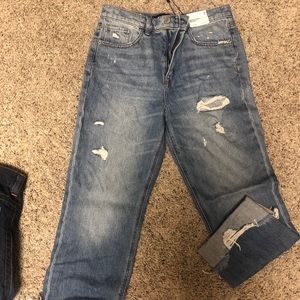 Express ankle straight jeans!